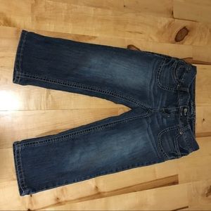 Maurice’s size 5/6 medium wash capris